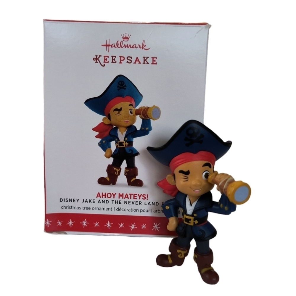 Hallmark Keepsake 2016 "Ahoy Mateys!"  Disney Jake & The Neverland Pirates